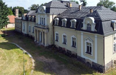 Pałac na sprzedaż Mielno, województwo wielkopolskie, Widok z boku