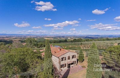 Dom na wsi na sprzedaż Sarteano, Toskania, RIF 3009 Haus und Panoramablick