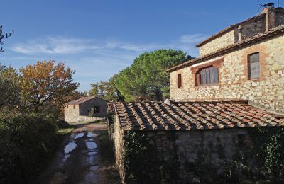 Wiejski dom na sprzedaż Gaiole in Chianti, Toskania, RIF 3073 Haupthaus und Nebgengebäude