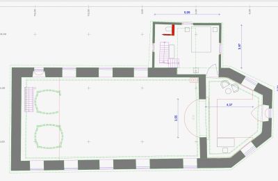 Kościół na sprzedaż 78591 Durchhausen, Vordere Kirchgasse  6, Badenia-Wirtembergia, Entwurf Wohnung Chor OG