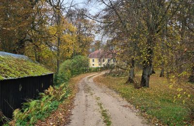 Dwór na sprzedaż Laidi, Rudes muiža, Kurzeme, Wjazd