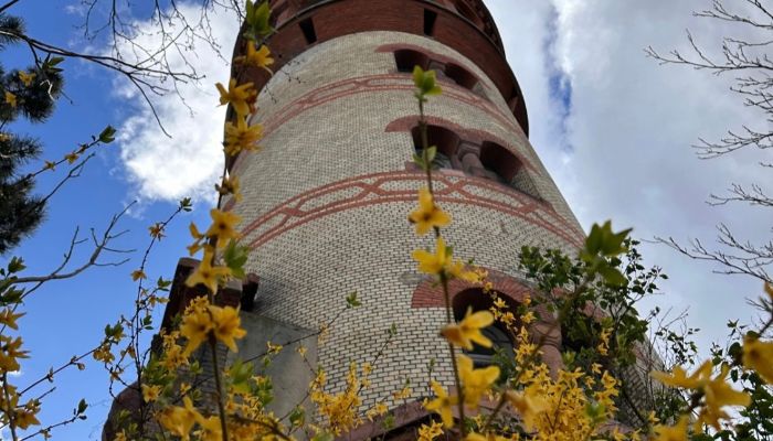 Zabytkowa wieża Ludwigshafen am Rhein 2