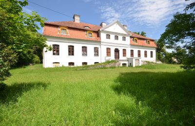 Dwór na sprzedaż Jaśkowo, Dwór w Jaśkowie, województwo warmińsko-mazurskie, Widok zewnętrzny