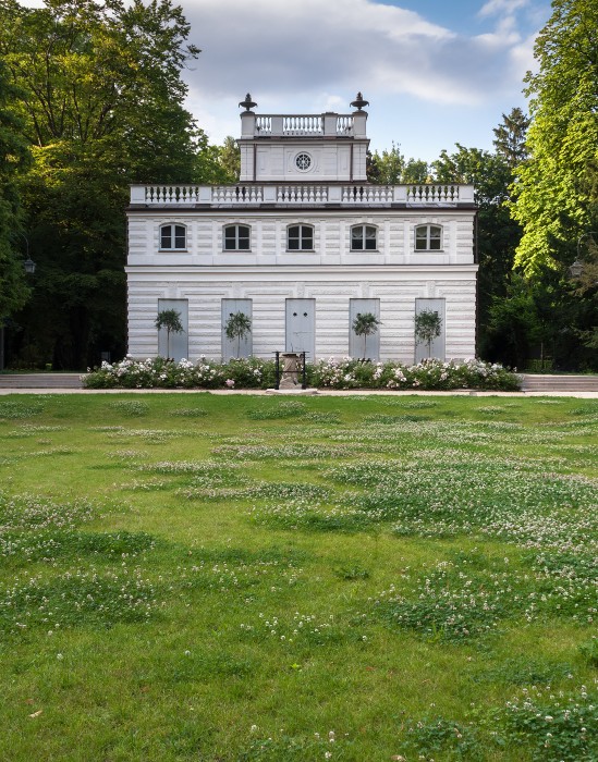 Park Łazienkowski: Biały Dom, Warszawa