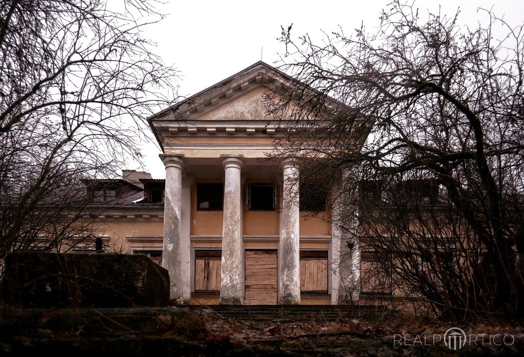 Sanierungsbedürftiges Herrenhaus in Litauen, Litwa